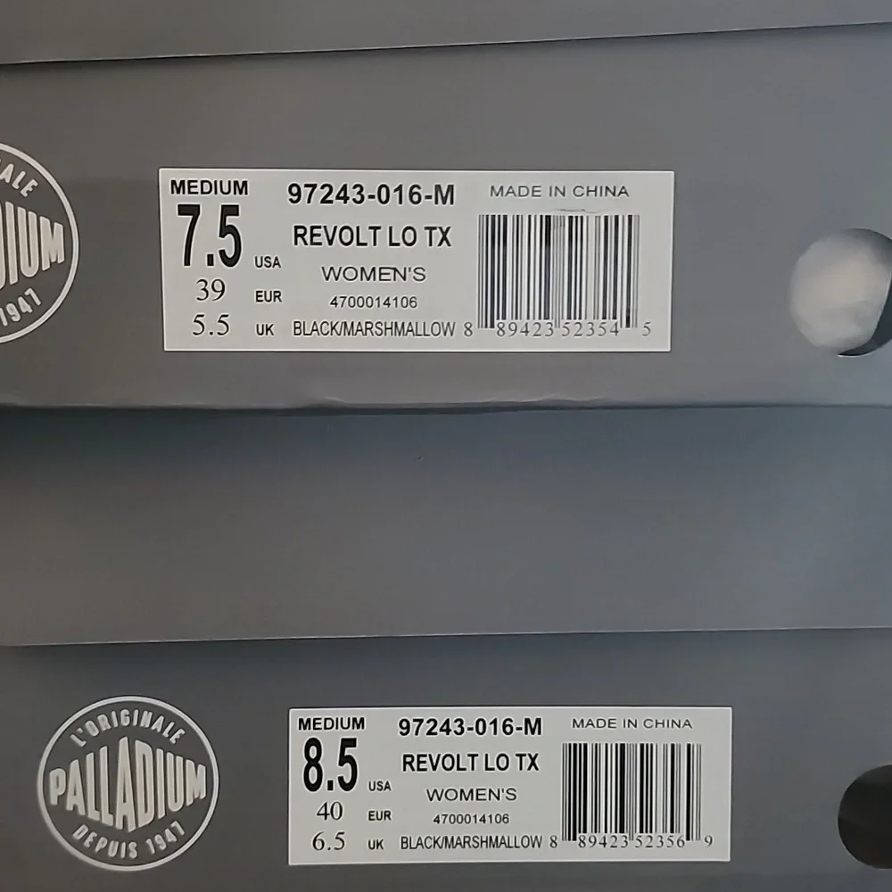 Palladium Revolt Lo TX Platform Sneakers BLACK/MARSHMELLOW WOMENS NEW With Box🔥